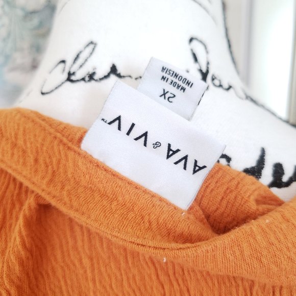 Ava and Viv Crepe Shirt - Picture 5 of 5